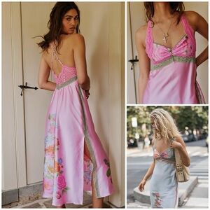 𝓯𝓹 Free People ~ 💗 Just Dreamy Maxi Slip Dress